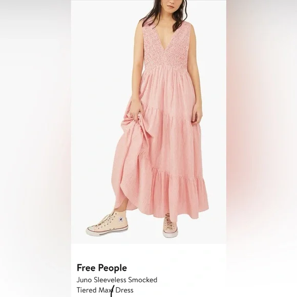 Free People | Dresses | Free People Juno Smocked Tiered Maxi Dress |  Poshmark